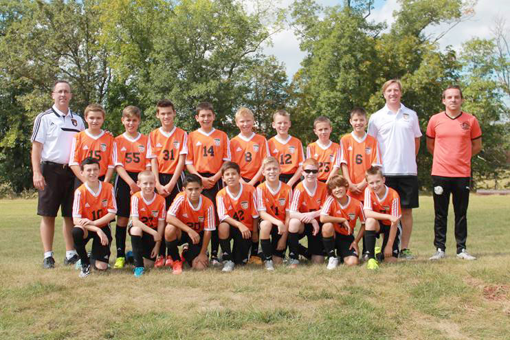 above (Back Row, l-r): Coach Dan Gallagher, Logan Ashe, Michael Olivapotenza, Joey Maziarz, Zach Cohen, Ryan Hardy, Tanguy Lesegretain, Jake Gallagher, Daniel Schafhauser, Coach Mark Hardy, Trainer Ylon Krauweel Front Row, l-r): Blake Kominsky, Brad Gallagher, Jadon Garcia, Christian Beisler, Tyler Jamieson, Ryan Scheiner, Oliver Cobas, Zach Weiss