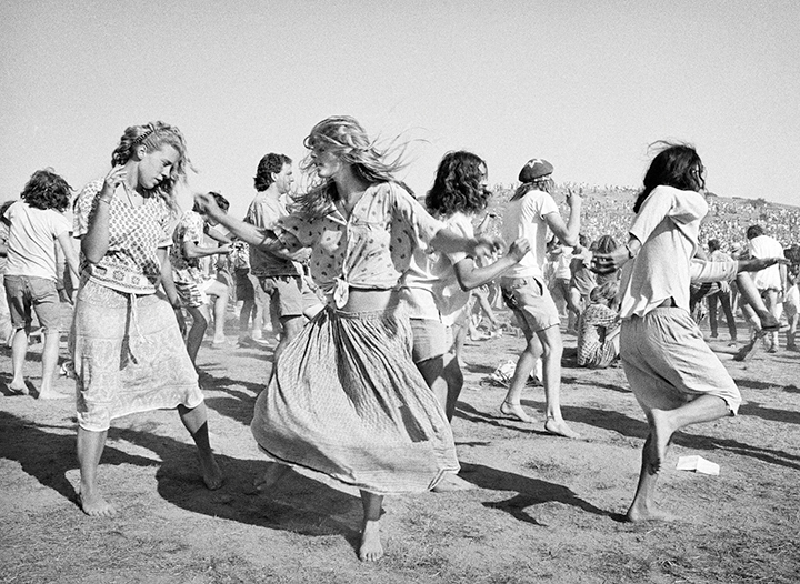(above) A shot from his latest “Hippie Chick.”