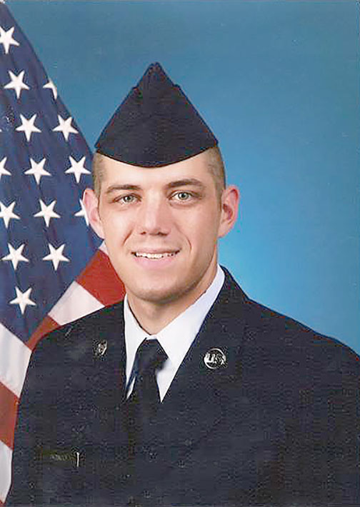 (above) Air Force Reserve Airman 1st Class Alexander J. Bianco.