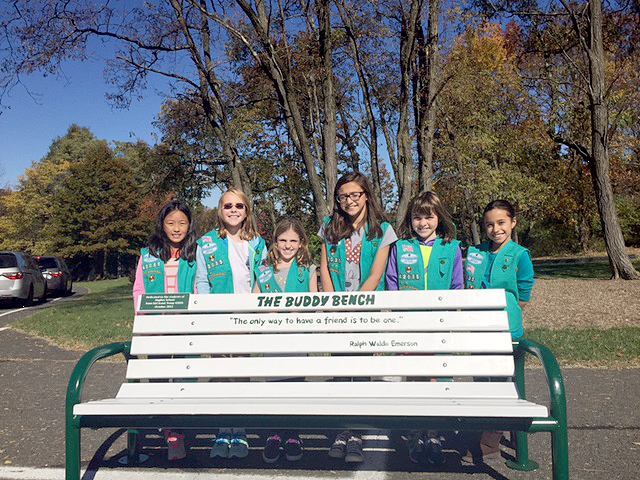 Girl Scouts Buddy Bench