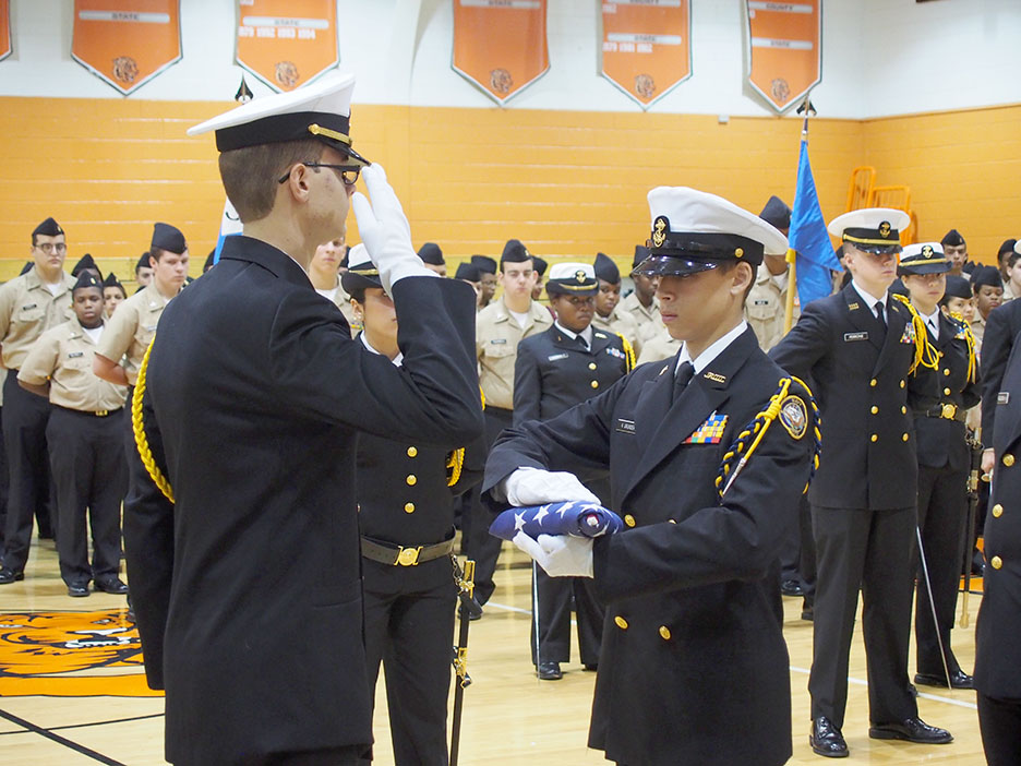 Linden Vet Day ROTC3