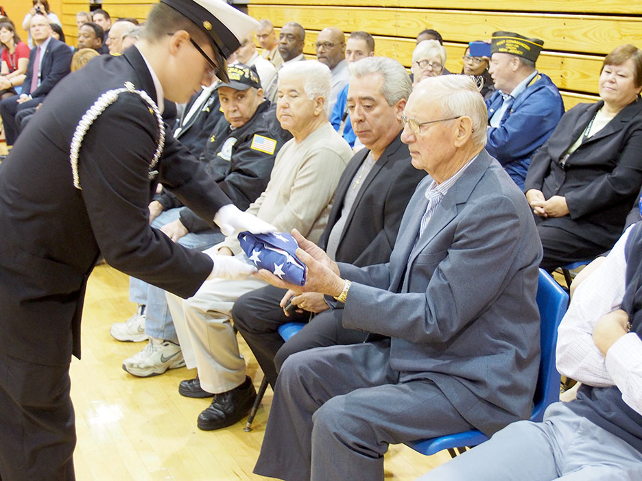 Linden Vet Day ROTC2