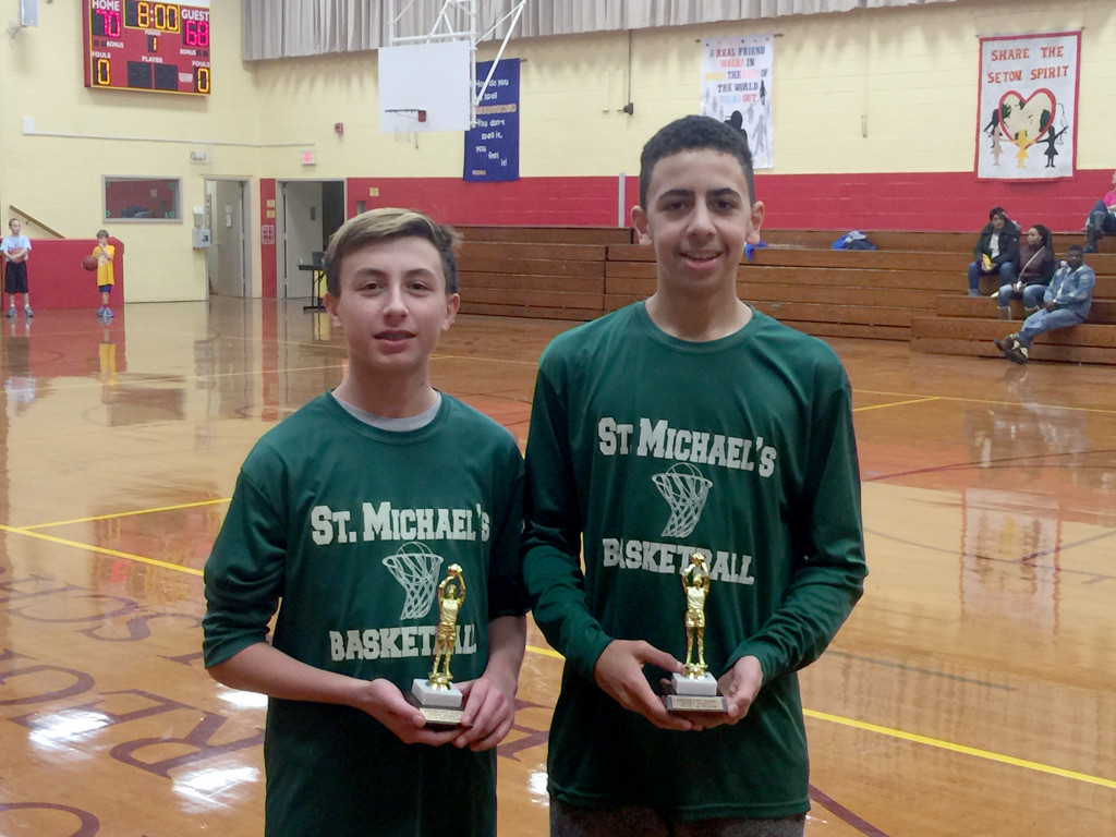 (above) Jordan Bell 1st Place and Anthony Serson 3rd Place.