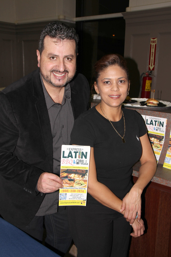(above) Chamber’s Meet the Mayor event was catered by Express Latin BBQ & Grill located on Stuyvesant Avenue in Union, NJ.