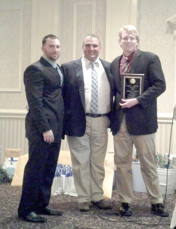 (above) 2015 Collegiate Athlete of the Year Ryan Barron.
