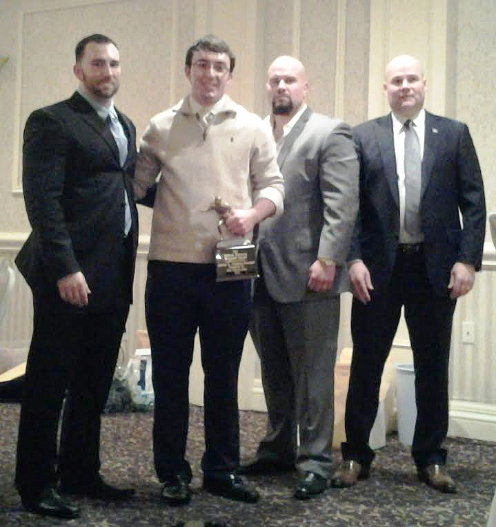 (above) The William Waterson Award being presented to 2015 recipient Wes Giannobile.