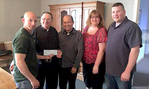 Donation benefits those in need