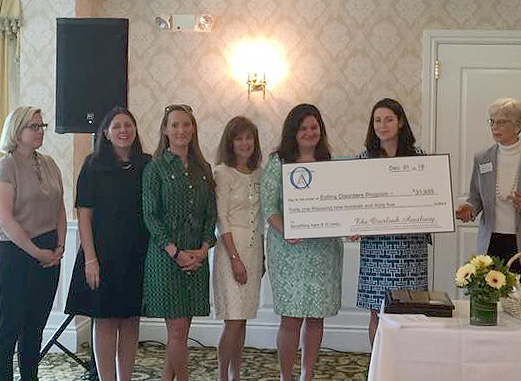 (above) The 2015 House Tour committee raised over $30,000 for the Eating Disorders Clinic at Overlook Hospital.