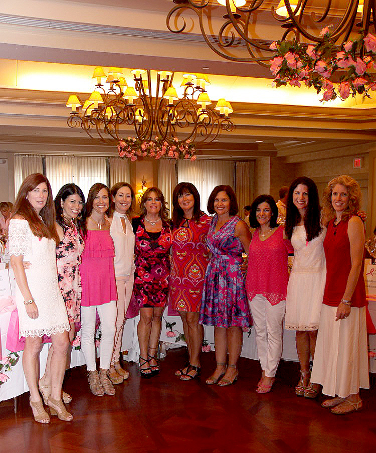 (above l-r) Committee members Cynthia Root, Shari Berman,Fredda Siegel, Pam Rediker, Beth Hornstein Co -Chair, Lisa Muhlgeier Co -Chair, Marcy Lechner, Donna Audino, Dianna Snyder, & Kelly Stryker.