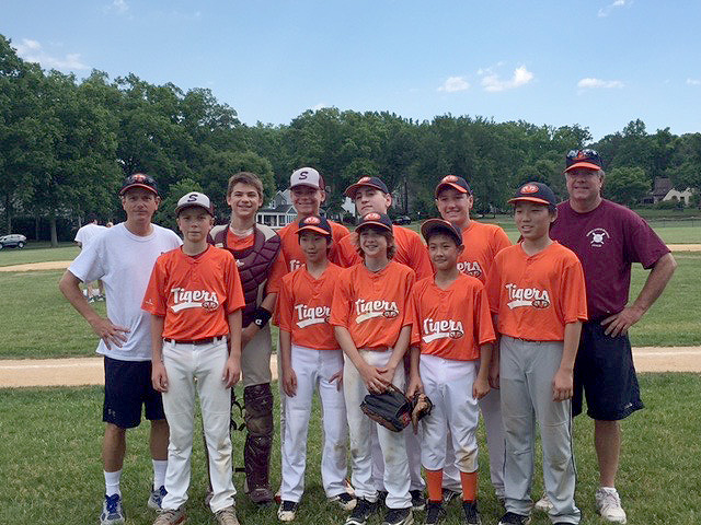 (above) Al Lord and John Mencke coached the team. The players included: Bradley Chao, Ronnie Faris, Austin Groce, Jonathan Liang, Charlie Lord, Brendan Mcdonald, Jack Mencke, Jake Puskar, Palmer Shikany, Gregory Spitznagel and Ryan Tomlin.