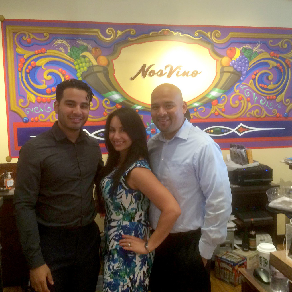 (above) The Garcia family, Anthony, Alicia, and Erick
