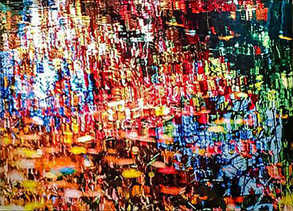 (above) Miron Abramovici’s “Water Fall Colors”. “This image, showing fall leaves reflected in water, has an impressionistic quality, in the sense that the blur caused by the water movement makes it look like an impressionist painting,” explains Miron about the image that will soon be displayed at the Hilton Brook Hills Resort.